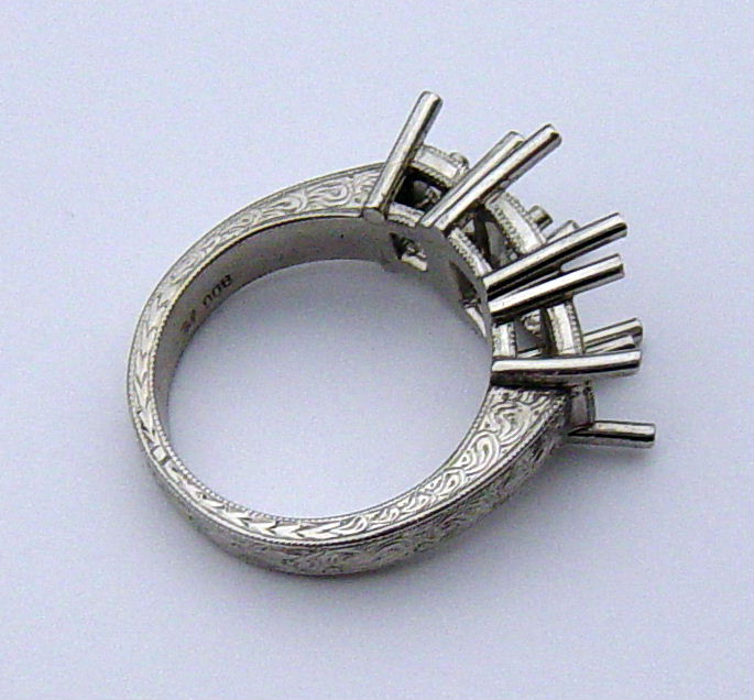 Ring Patterns Hand Engraved by Adam Amara